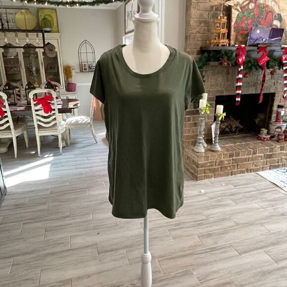 No Boundaries Olive Green Tee - 3X - Picture 1 of 5